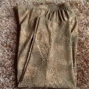 BonWorth Animal Print Pants